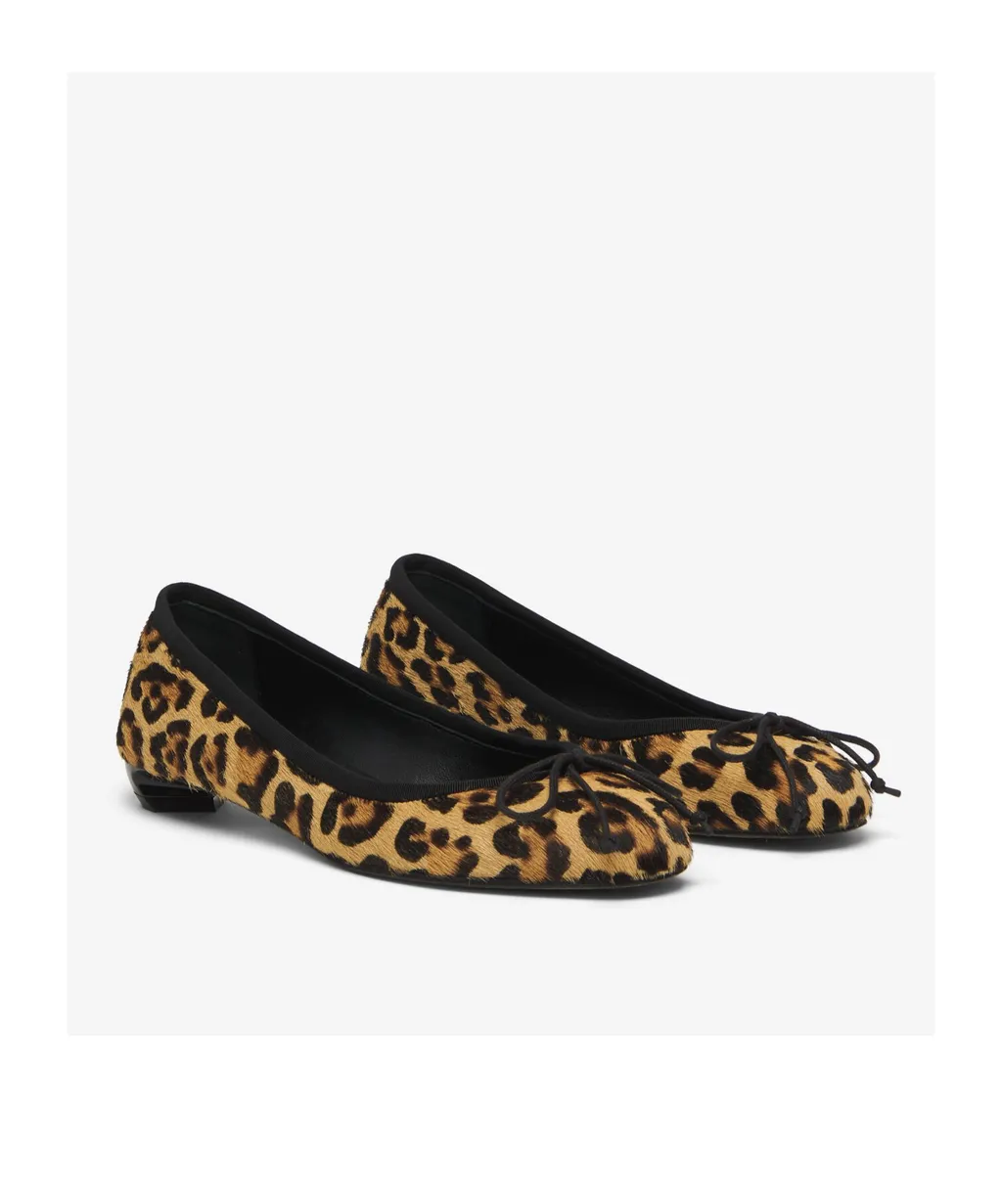 Armadillo Leopard Printed Ballet Flat