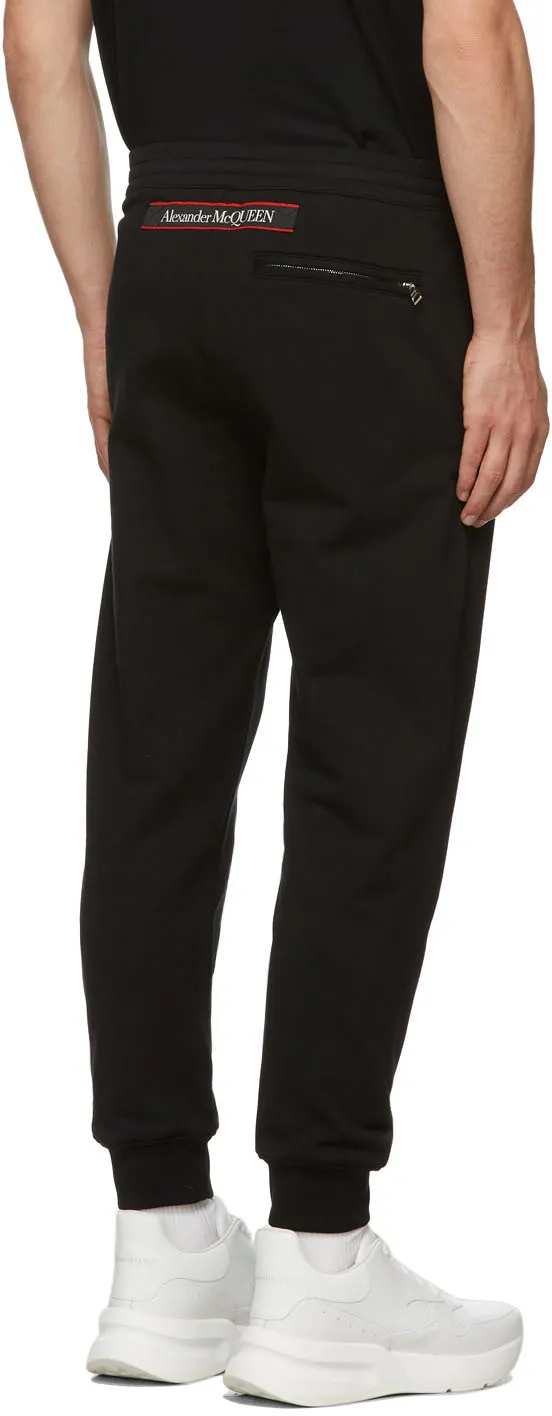 Logo-Tape Straight Leg Pants