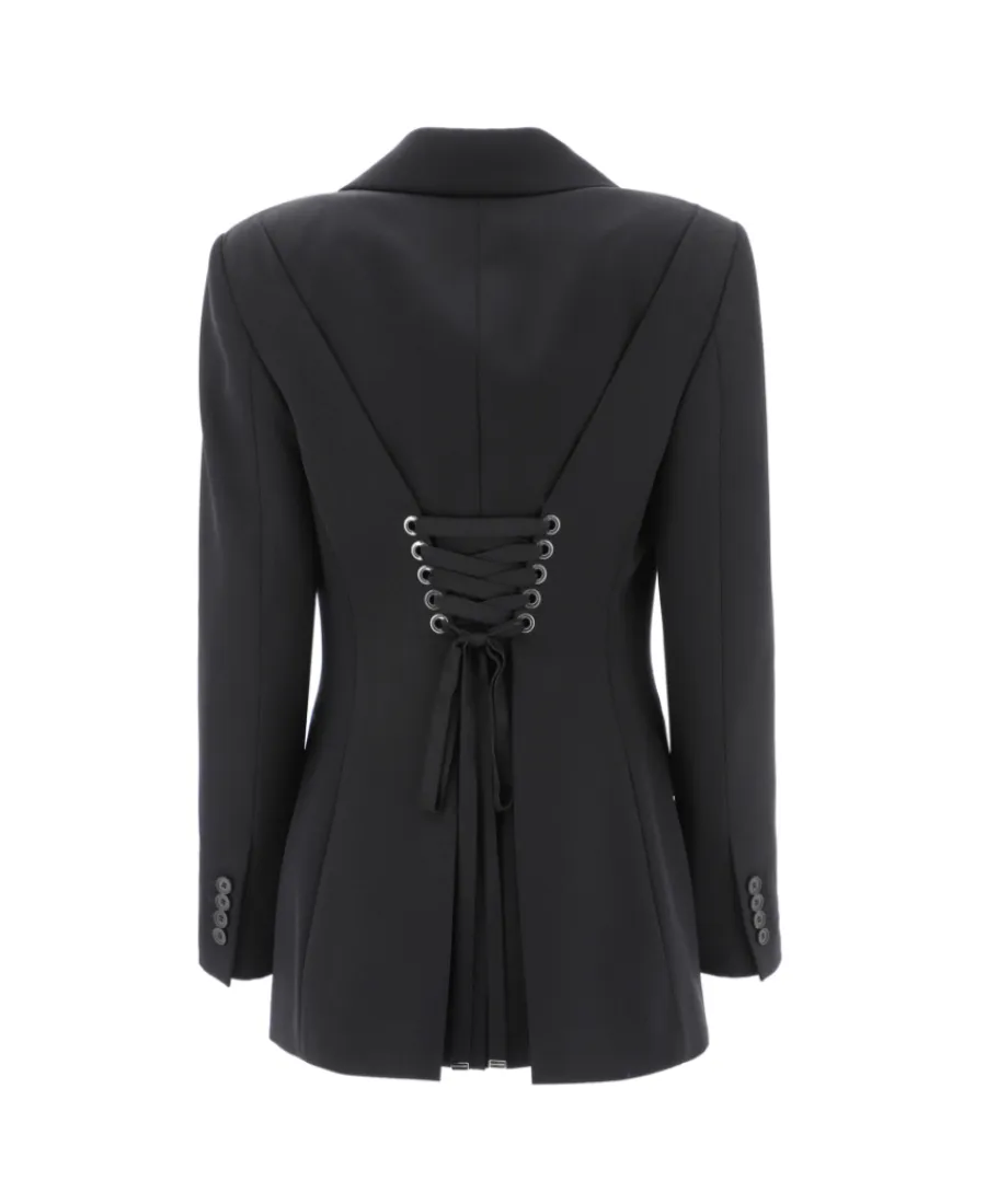 Buttoned Tailored Blazer