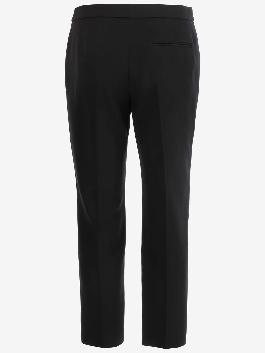 Cropped Straight-Leg Trousers