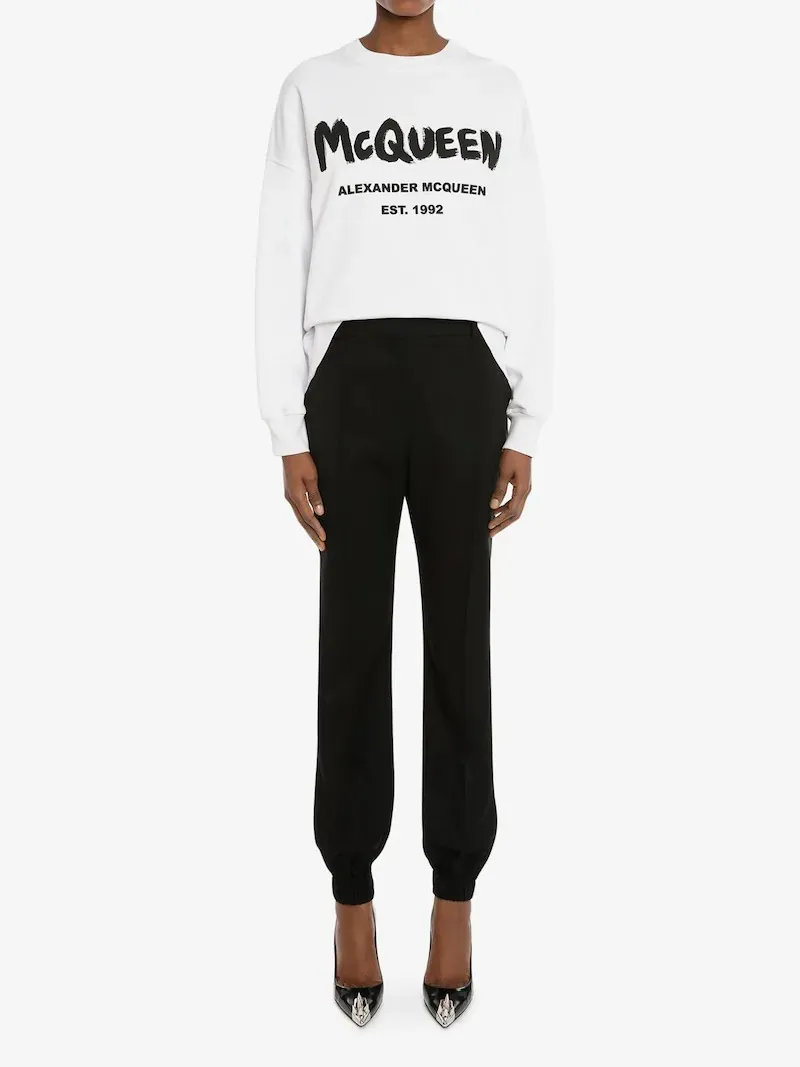 Graffiti Print Sweatshirt