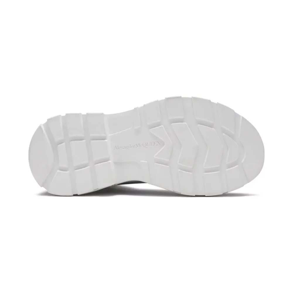 Tread Slick Metallic-Effect Sneakers