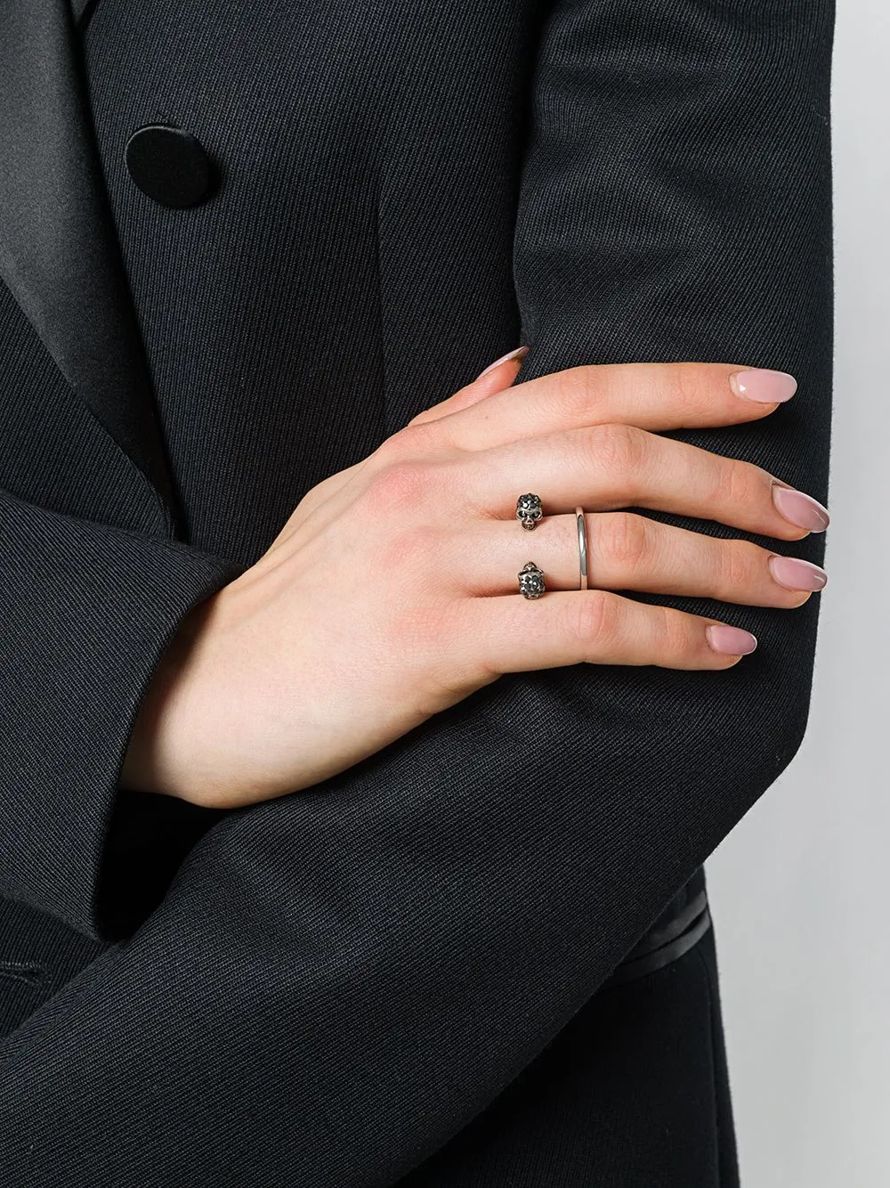 Twin Skull Ring