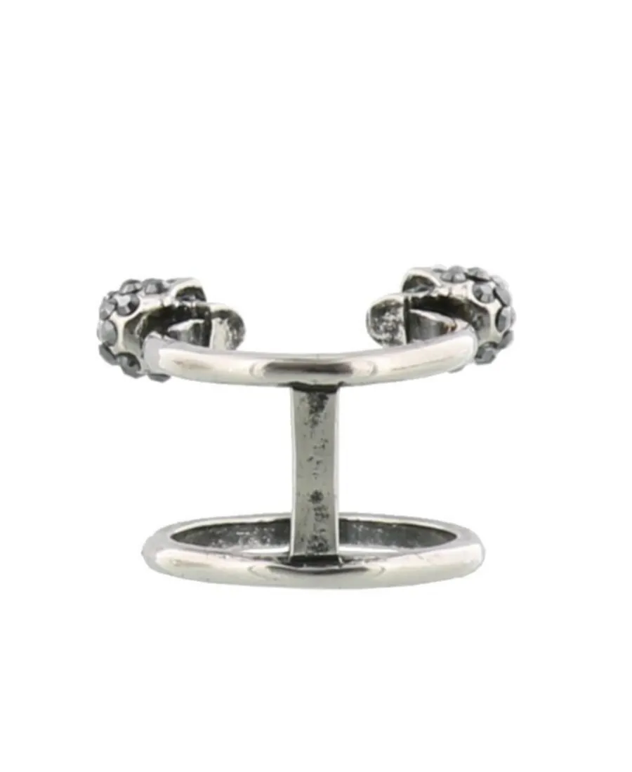 Twin Skull Ring