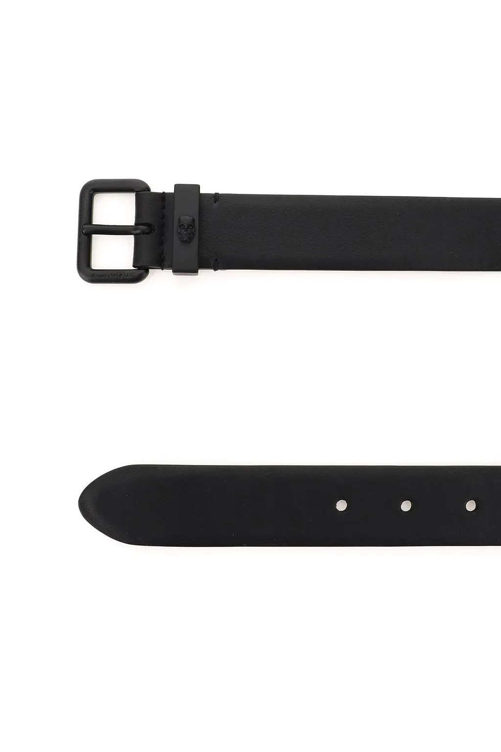 Skull Detailed Buckle Belt