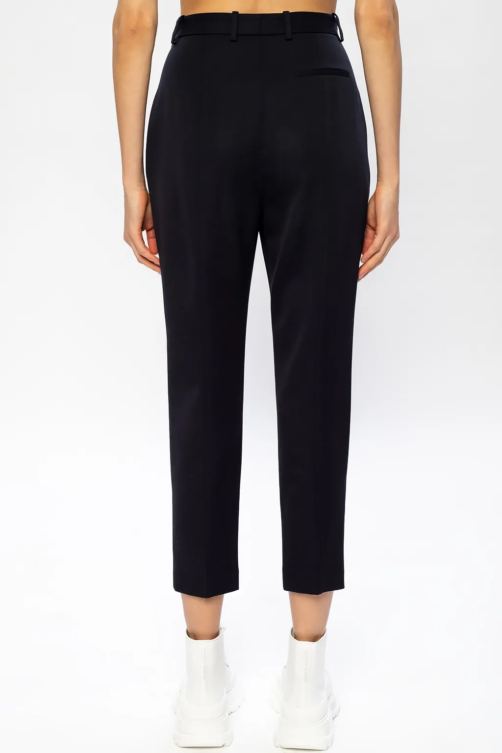 High Waist Cigarette Trousers