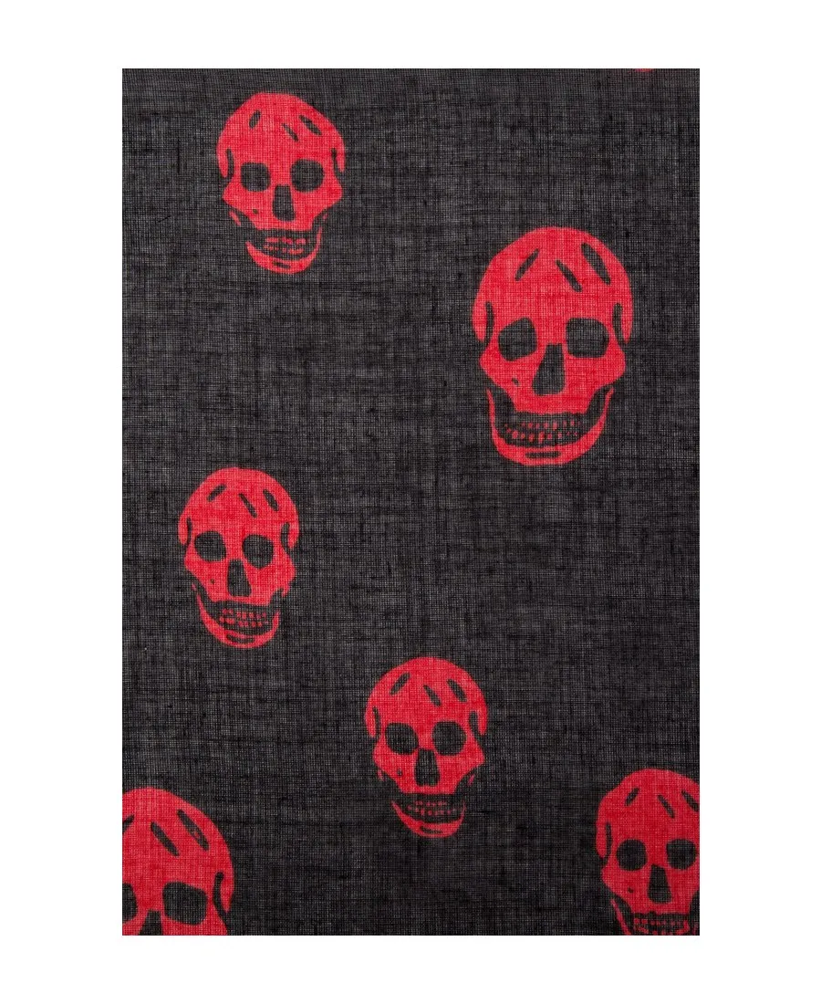 All-Over Skull Logo Scarf