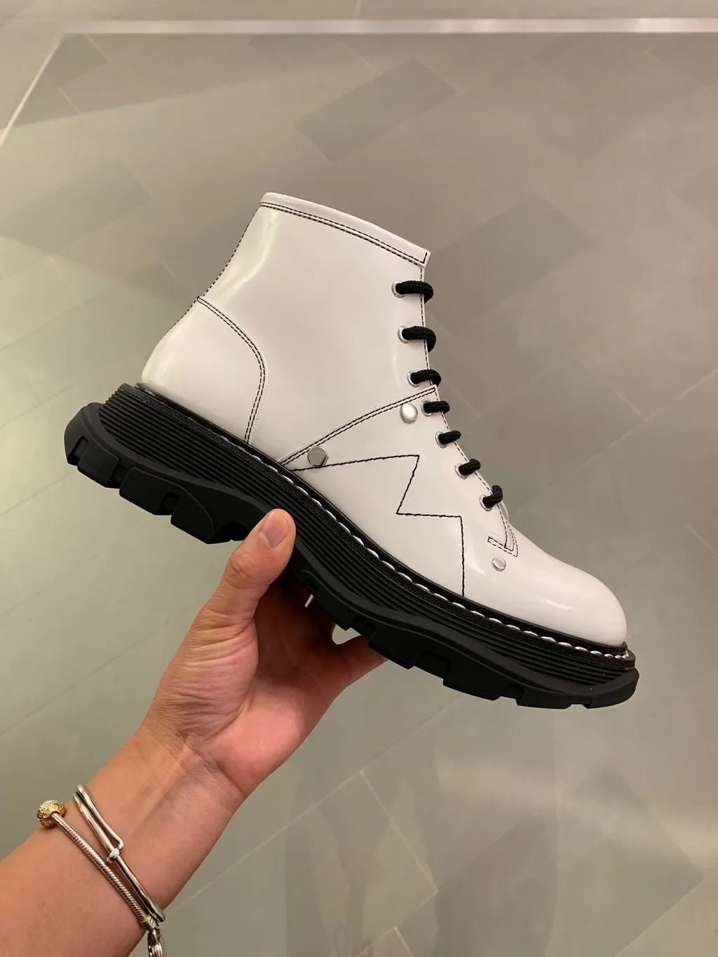Tread Lace-Up Boots