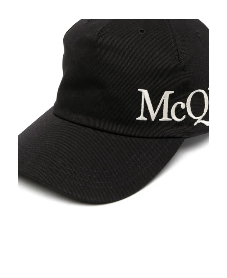 Logo Embroidered Curved Peak Cap