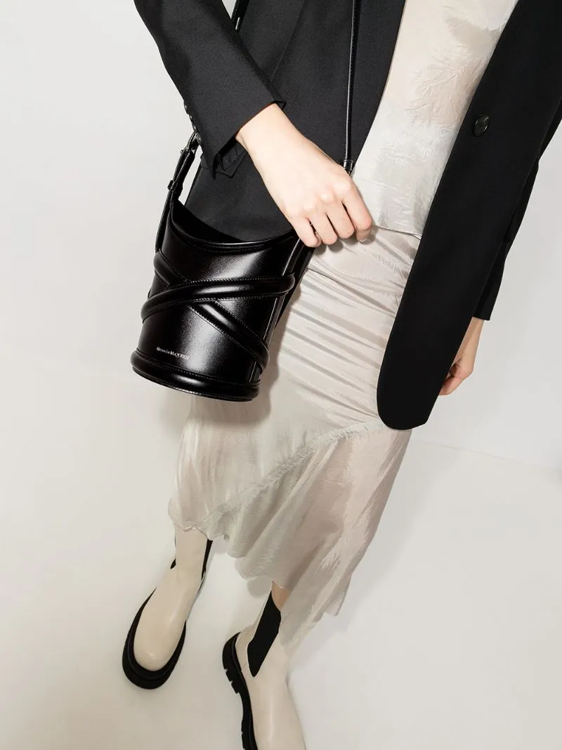 Curve Small Bucket Bag