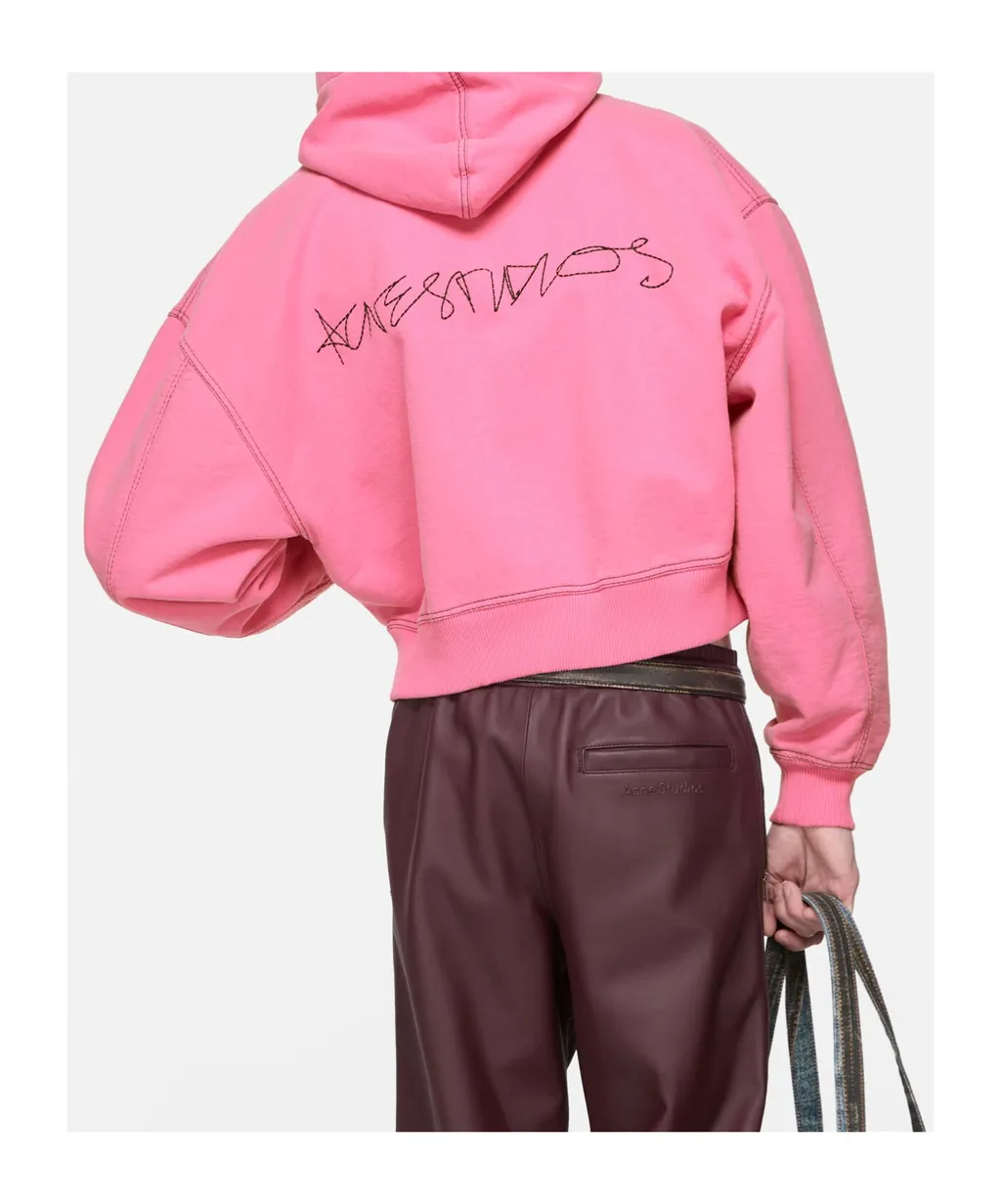 Zip-Up Stitched Hoodie