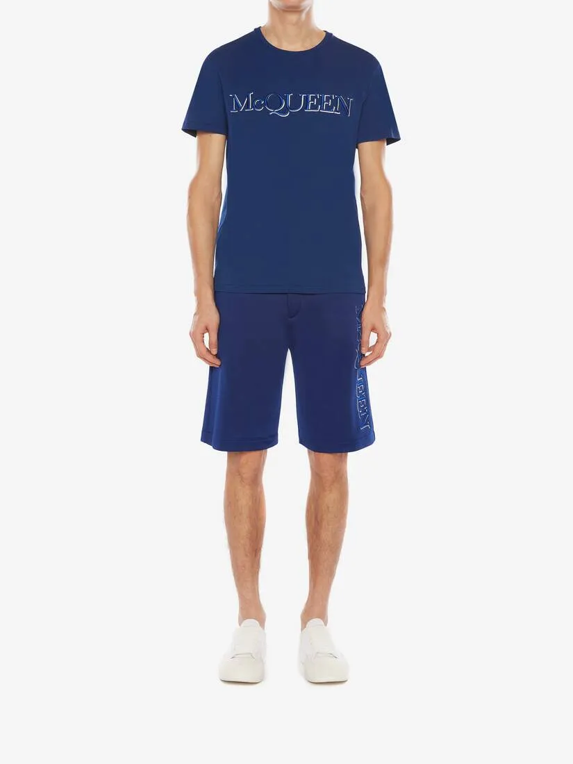 Logo Embroidered Shorts