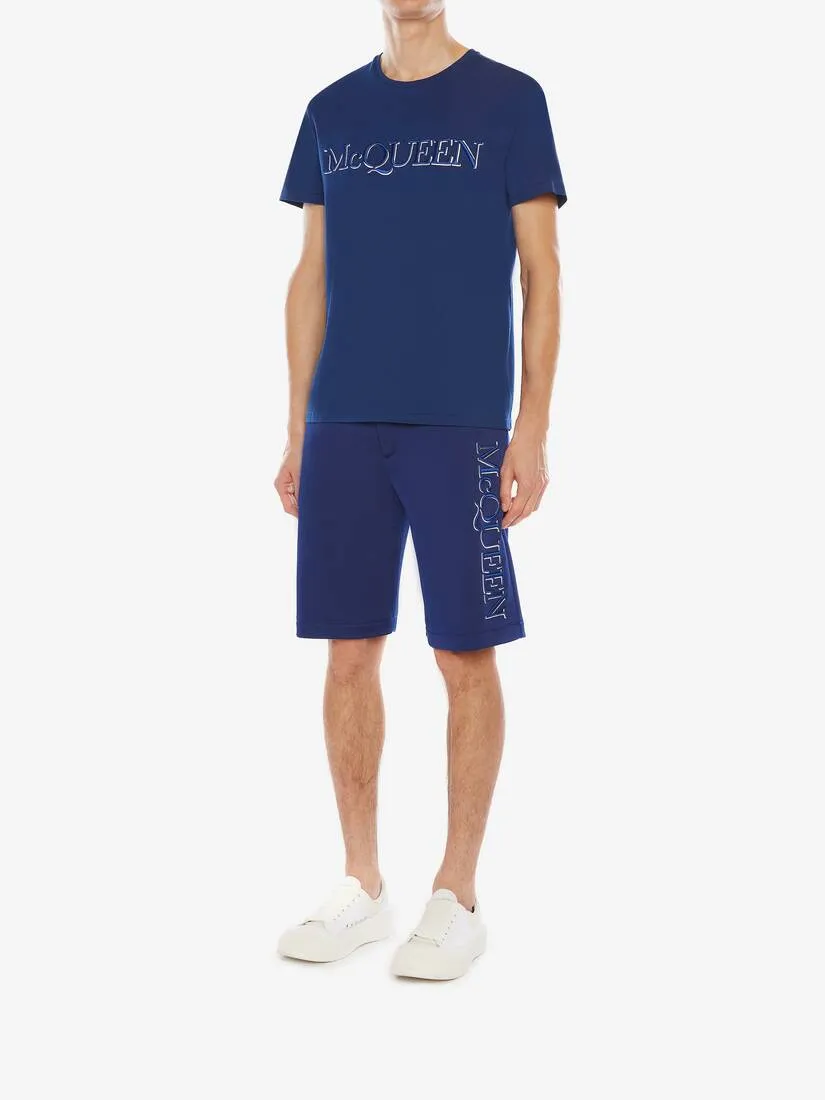 Logo Embroidered Shorts