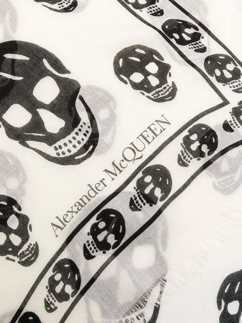 All-Over Skull Logo Scarf