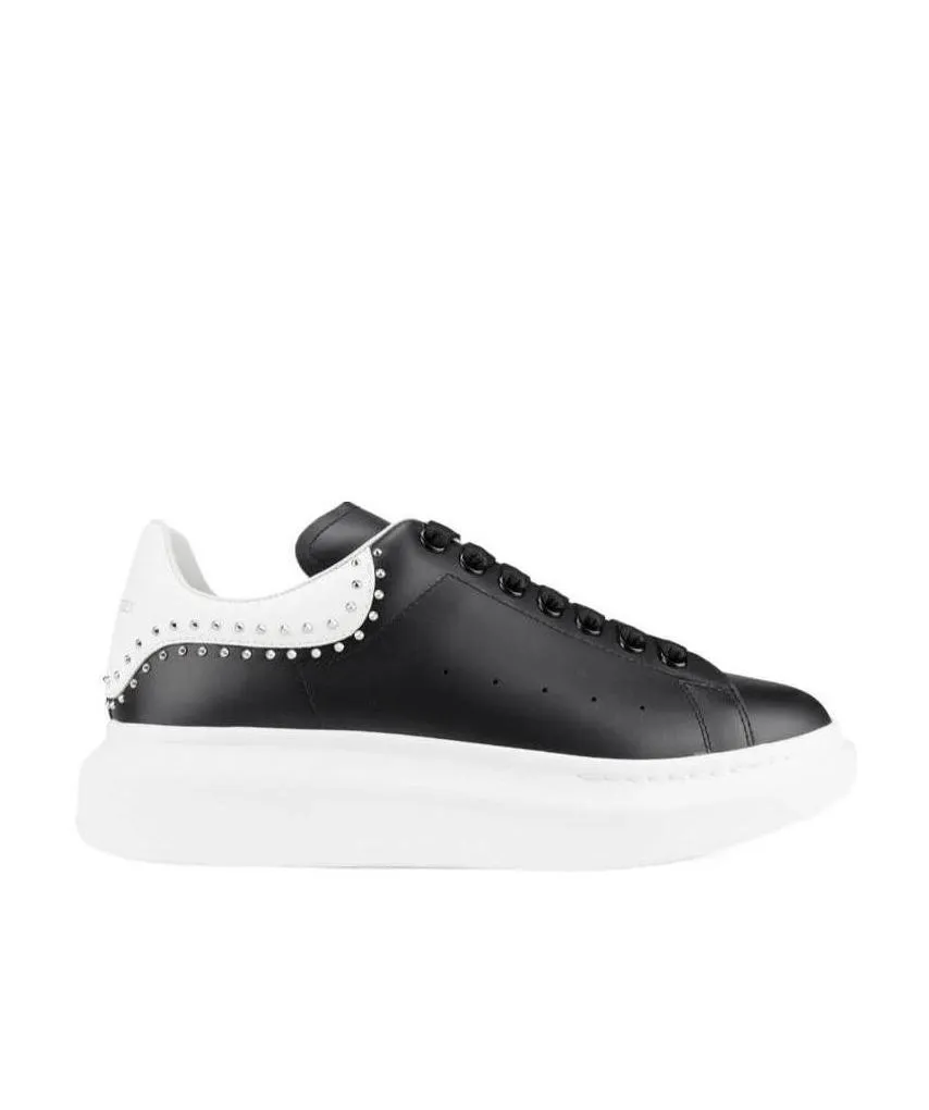 Oversized Studded Low-Top Sneakers