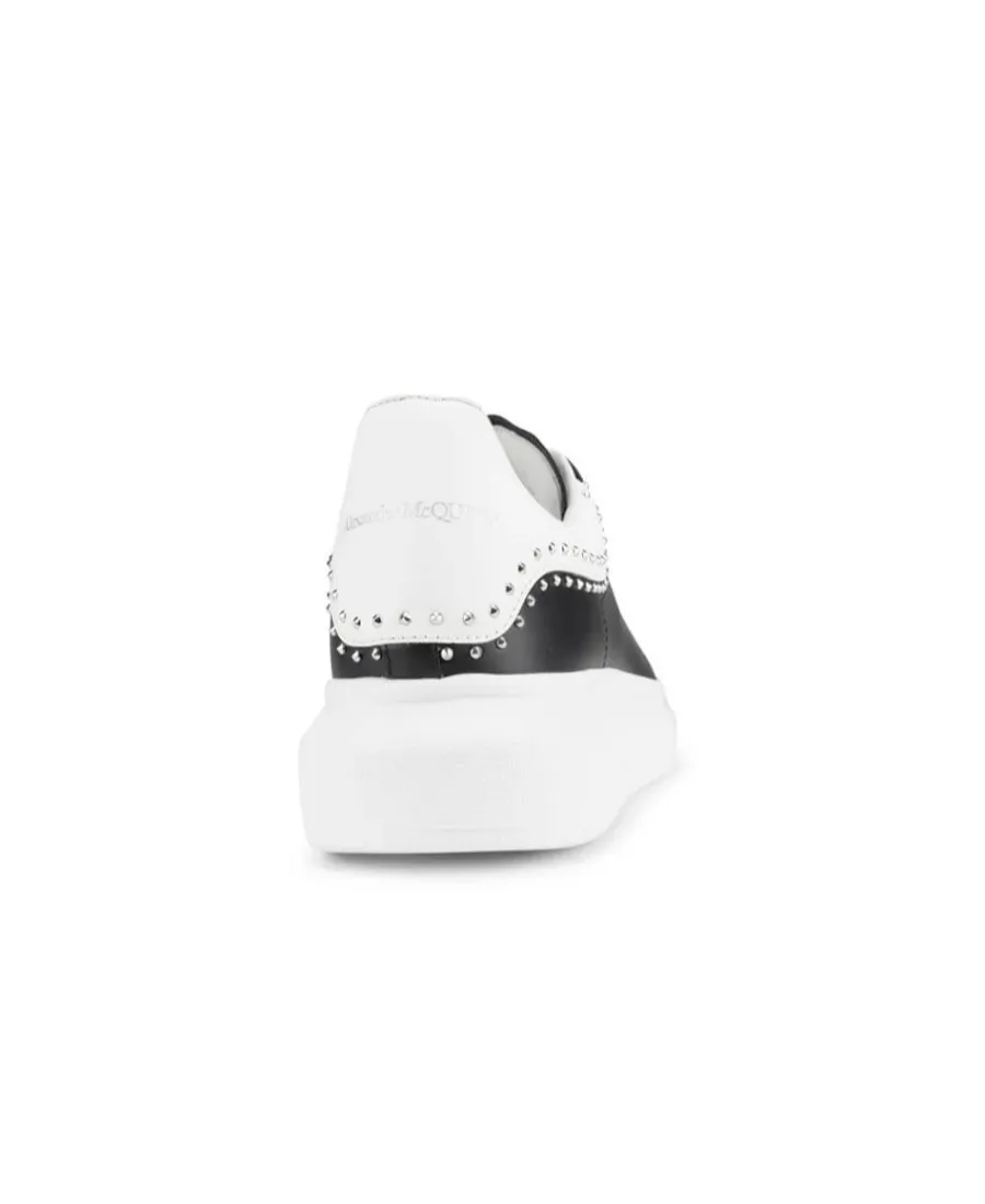 Oversized Studded Low-Top Sneakers