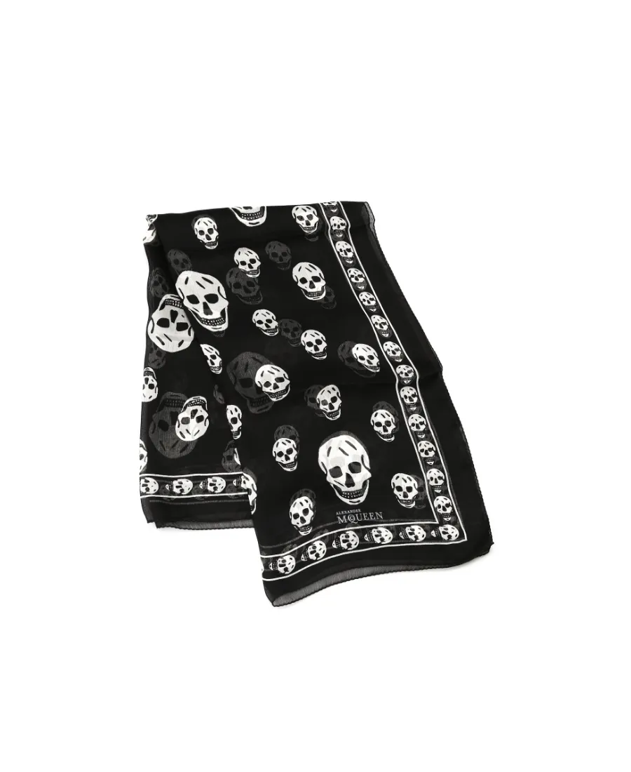 Skull Printed Scarf