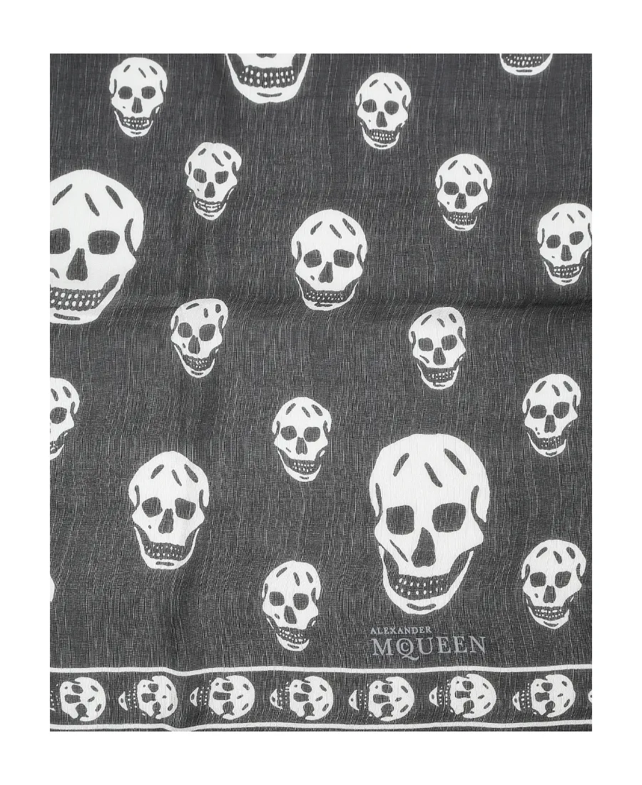 Skull Printed Scarf