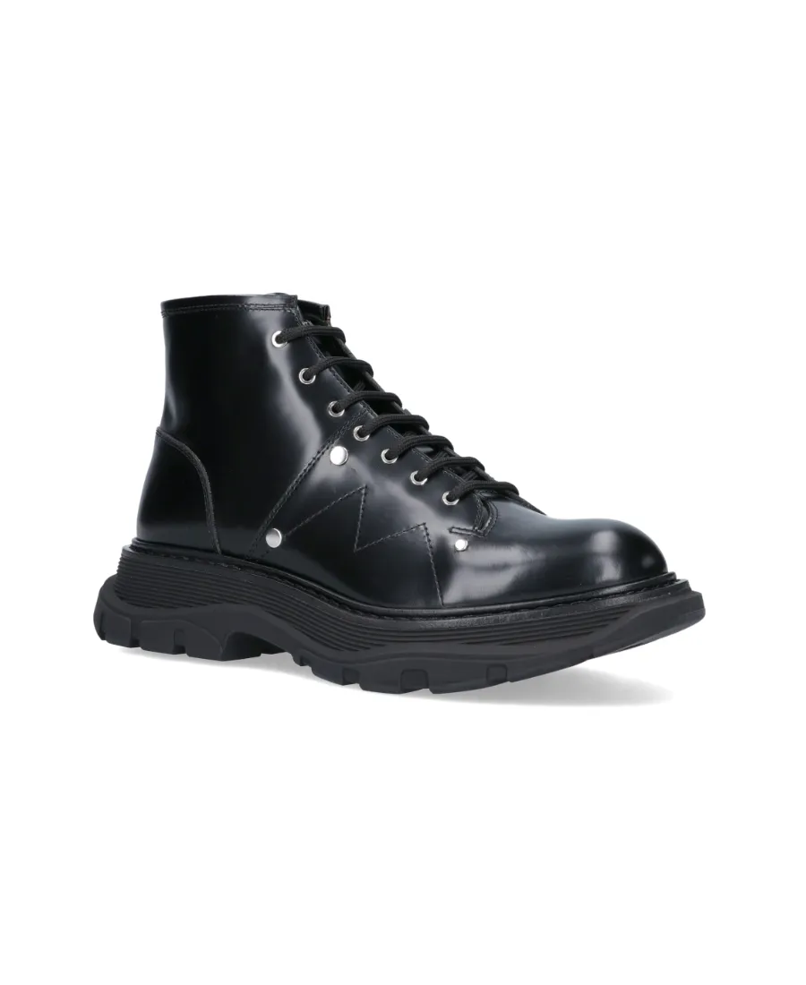Tread Lace Up Boots