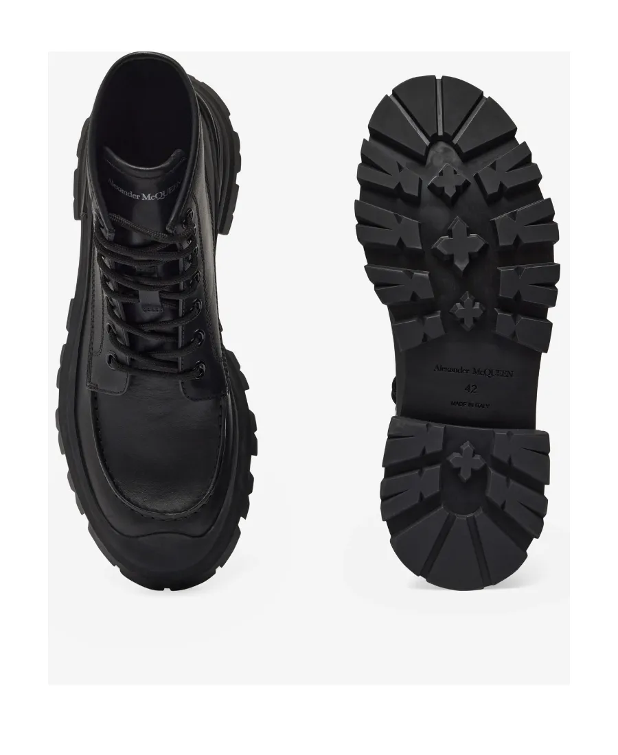Lace-Up Combat Boots