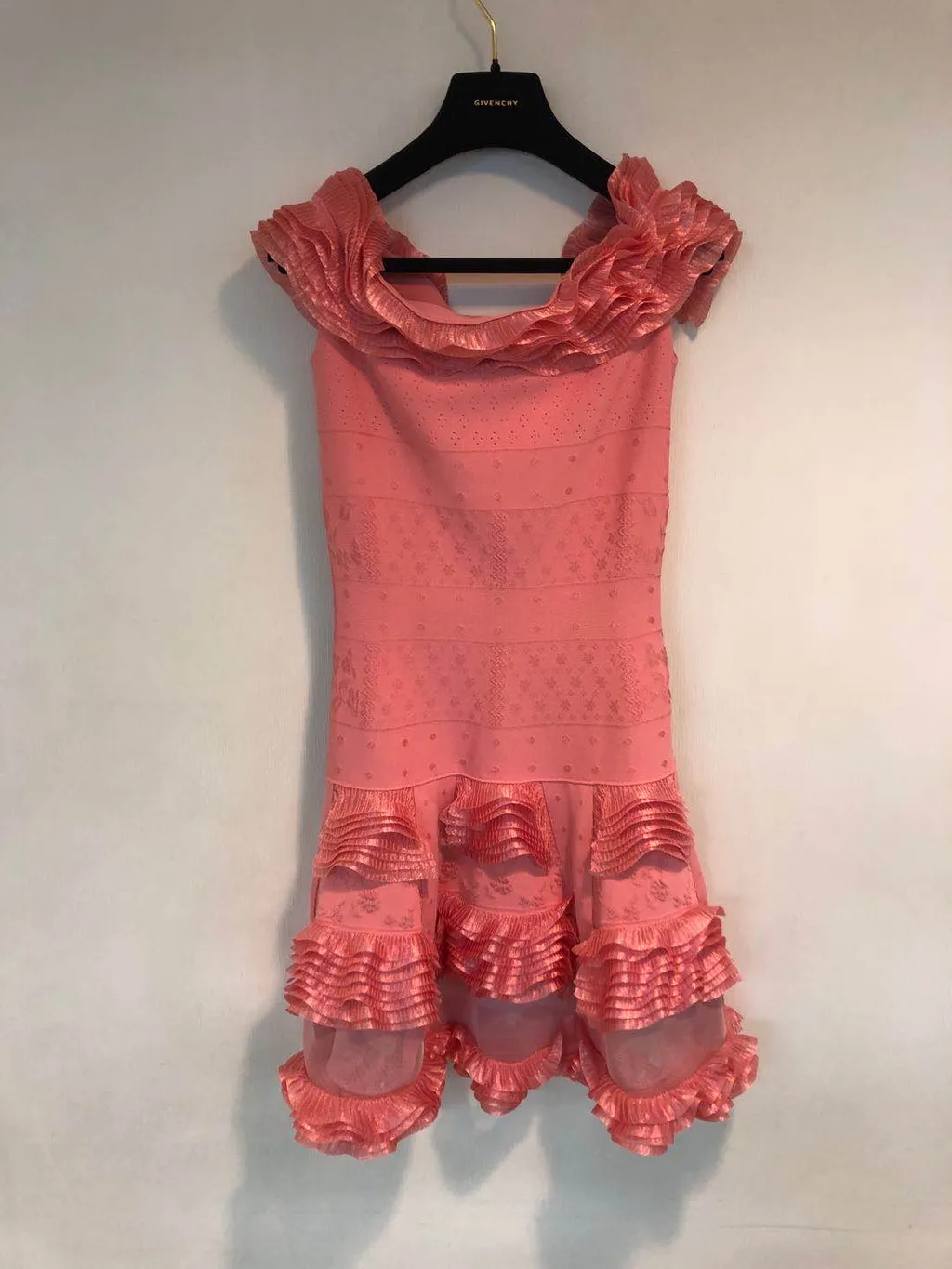 Multi-Layer Ruffled Dress