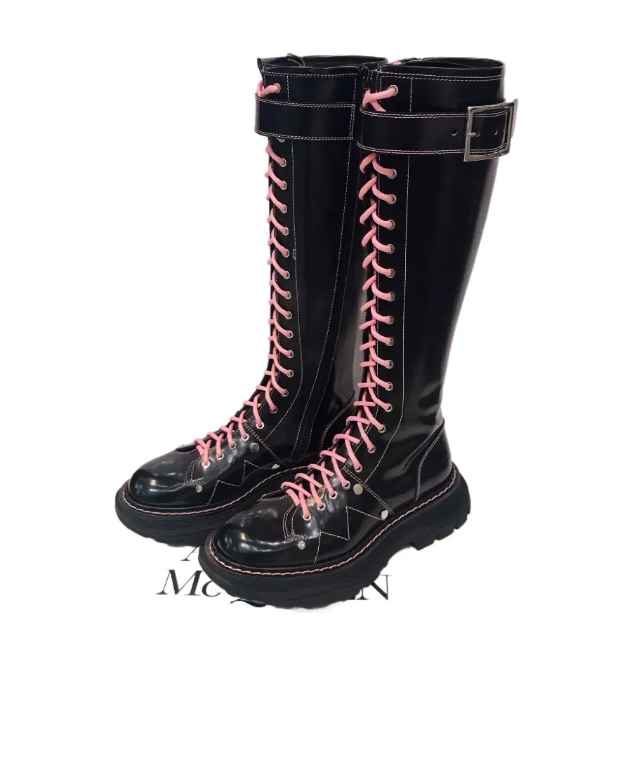 Tread Lace-Up Boots