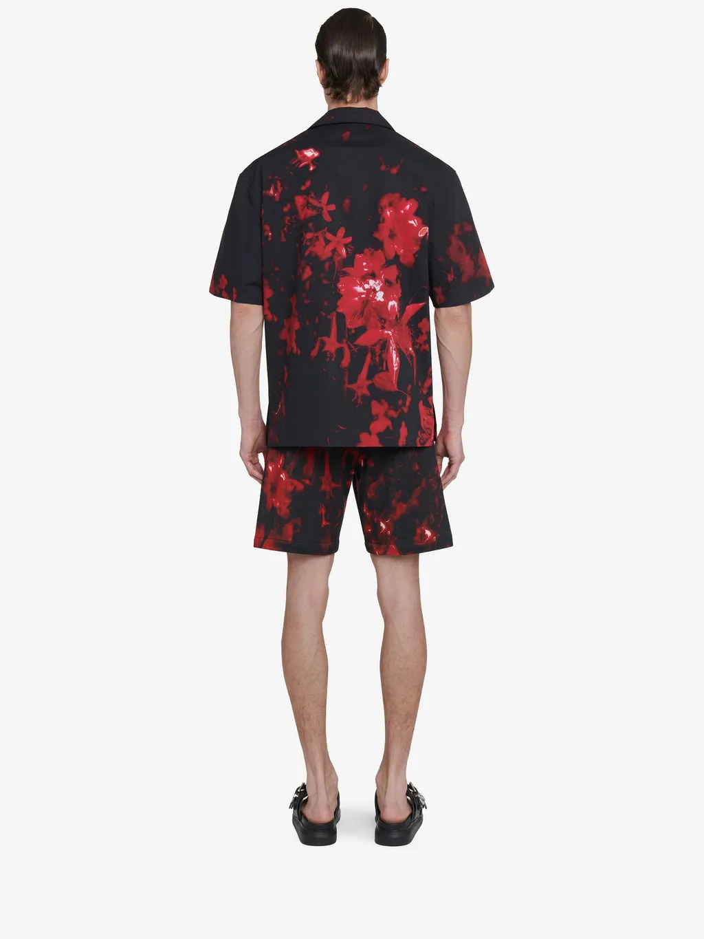 Floral Printed Hawaiian Shirt