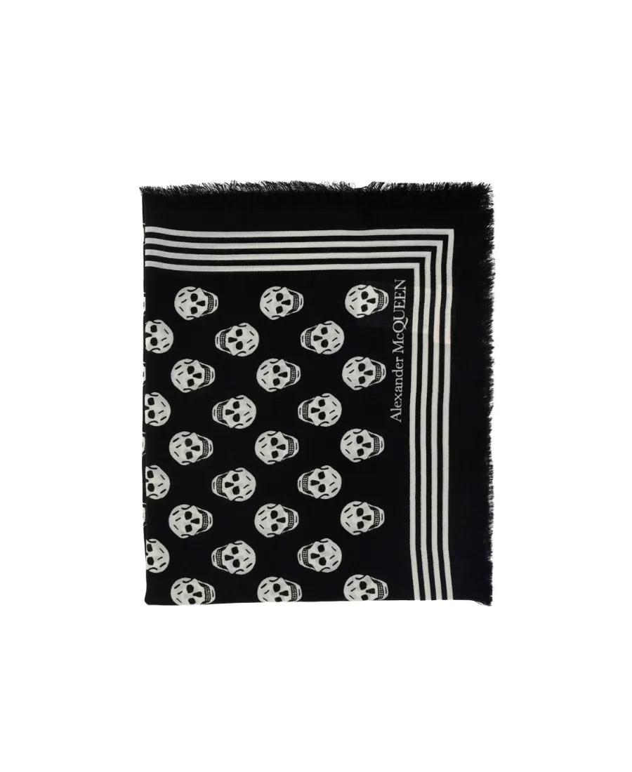 Skull Printed Scarf