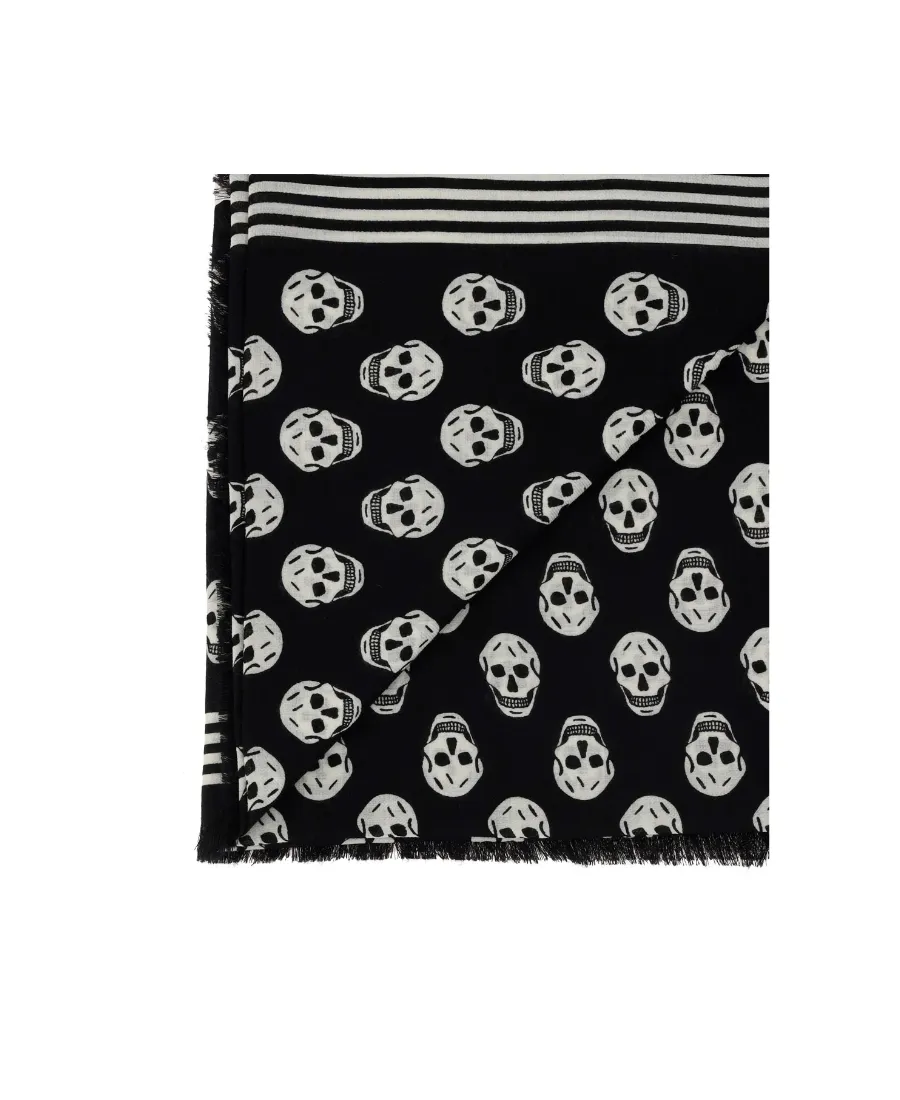 Skull Printed Scarf