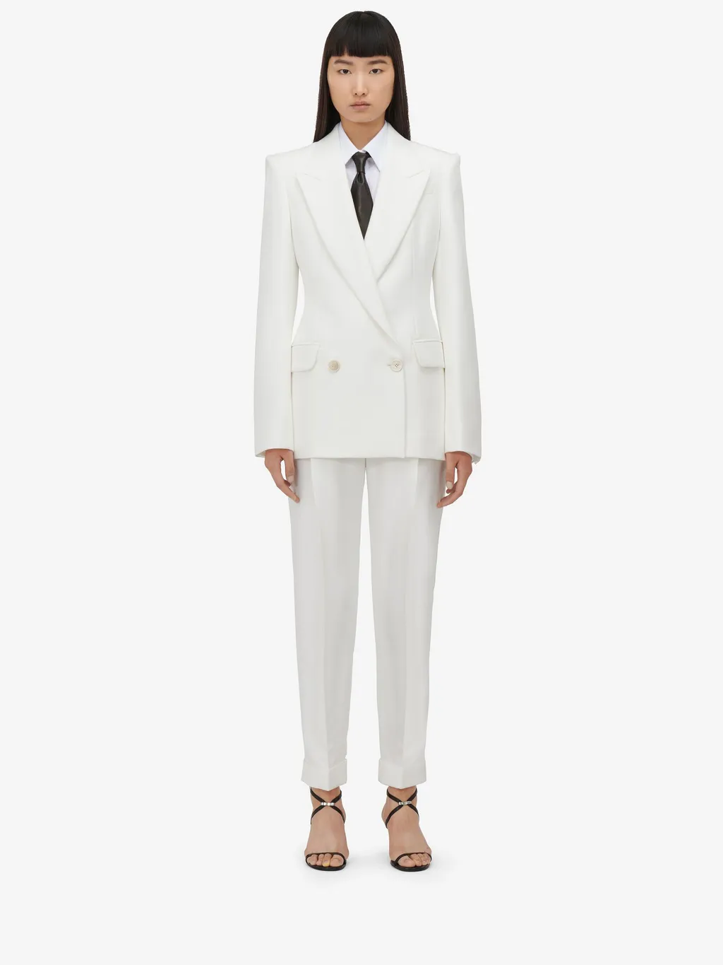 Double-Breasted Tailored Blazer