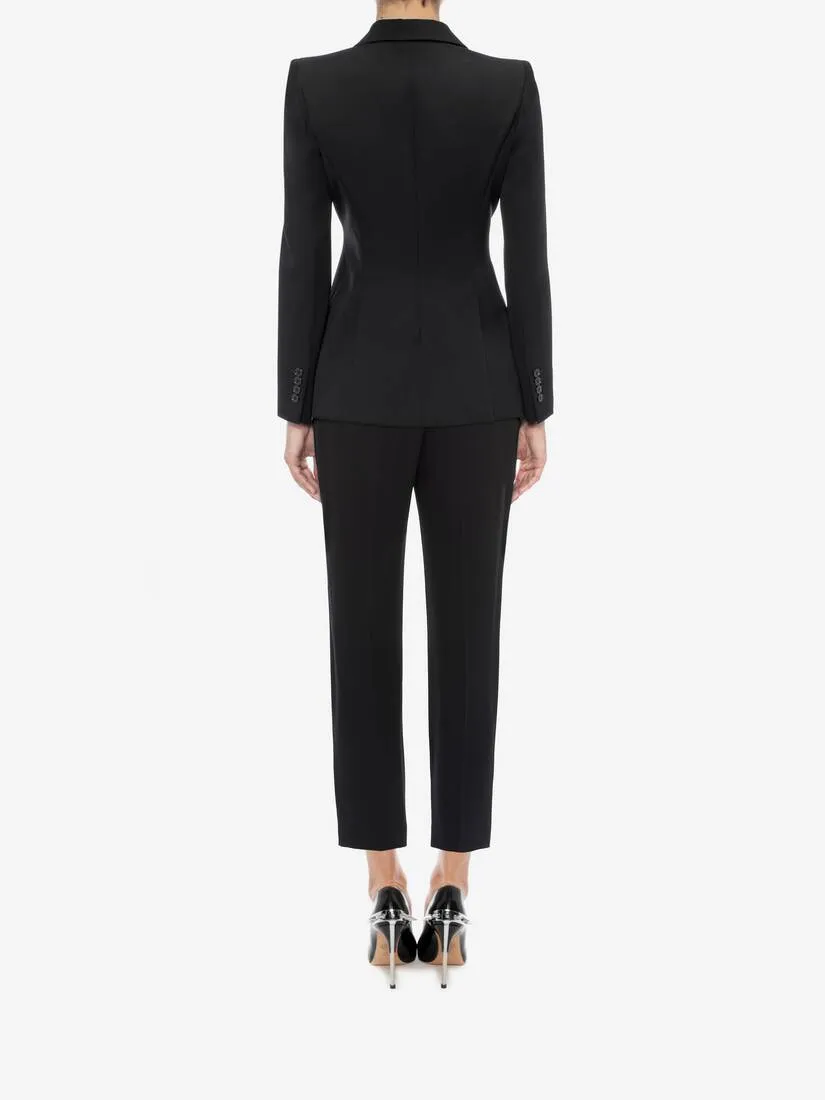 Cigarette Cropped Trousers