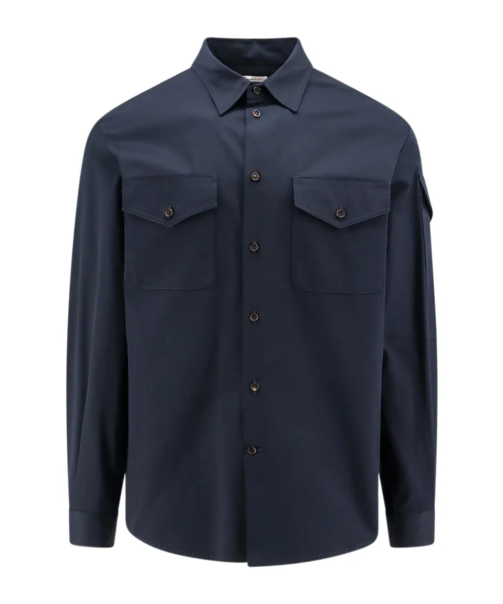 Logo Detailed Long-Sleeved Shirt