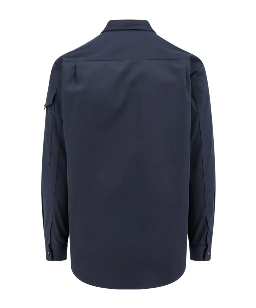 Logo Detailed Long-Sleeved Shirt