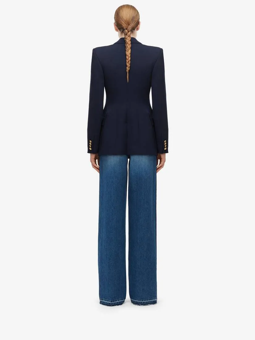 High-Waist Wide-Leg Jeans