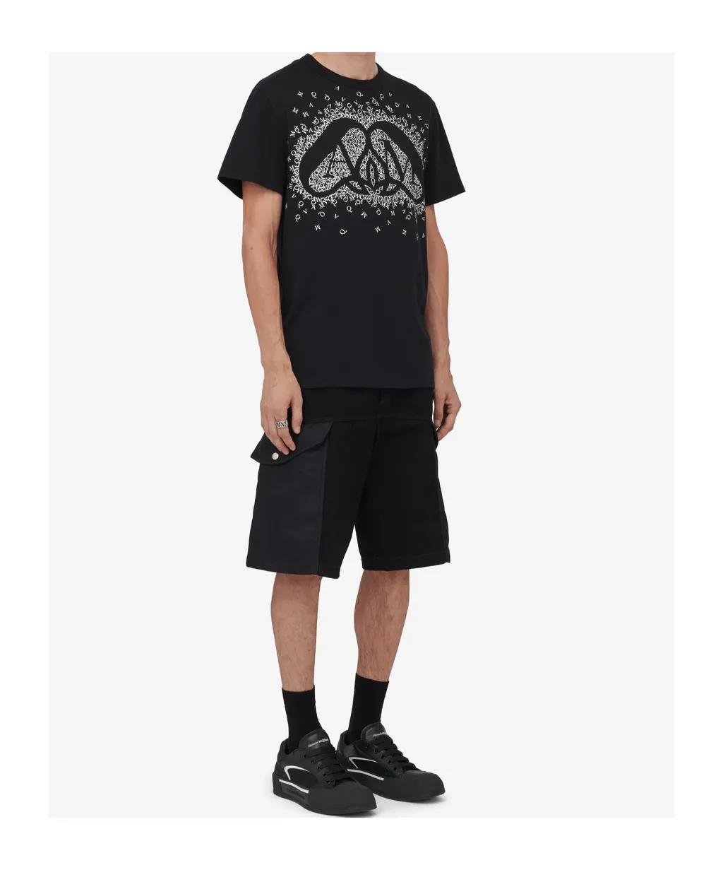 Exploded Charm Crewneck T-Shirt