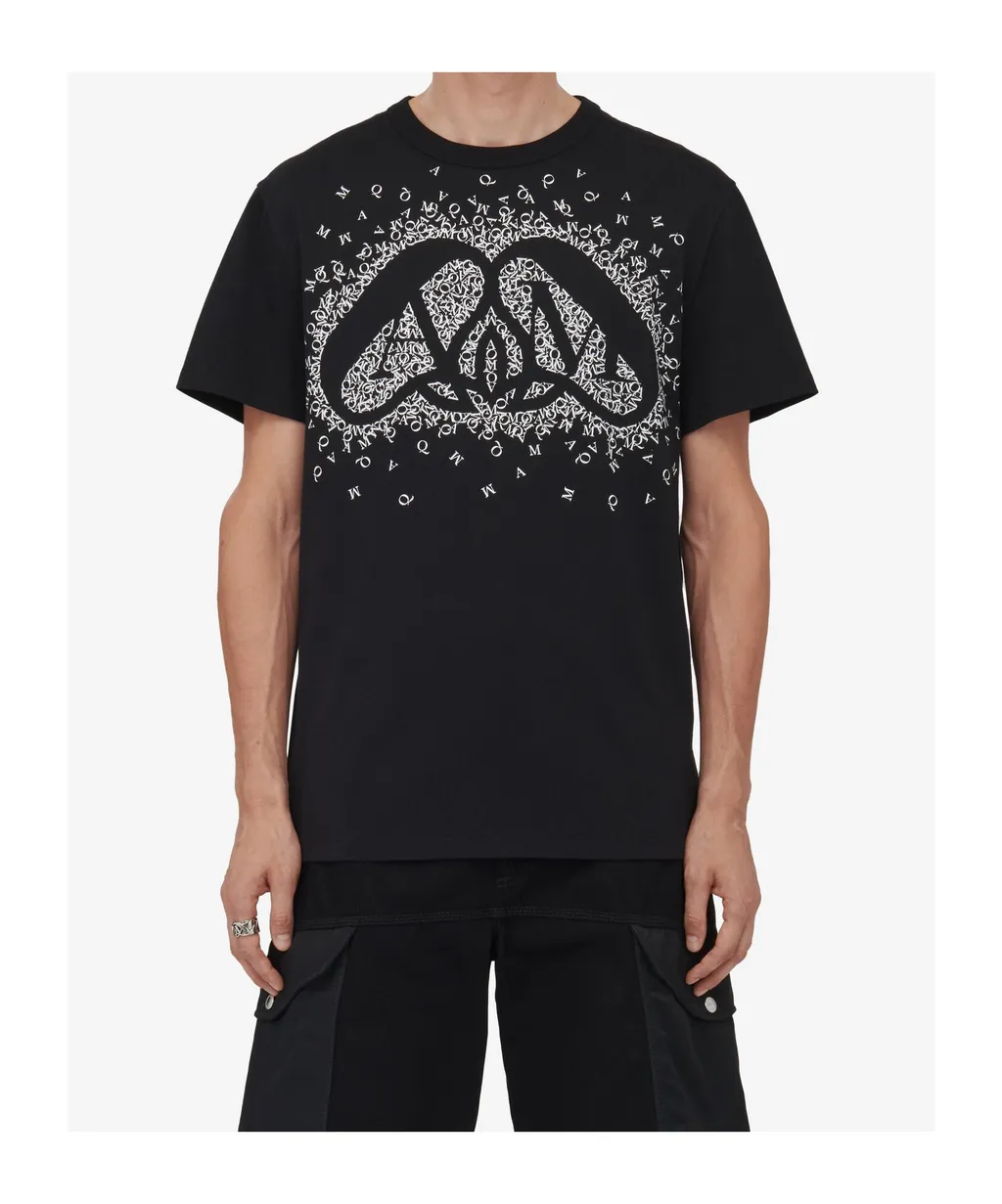 Exploded Charm Crewneck T-Shirt