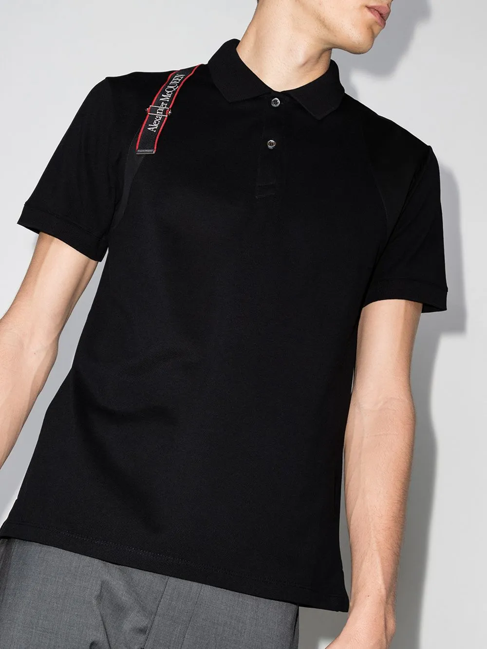 Logo Band Polo Shirt