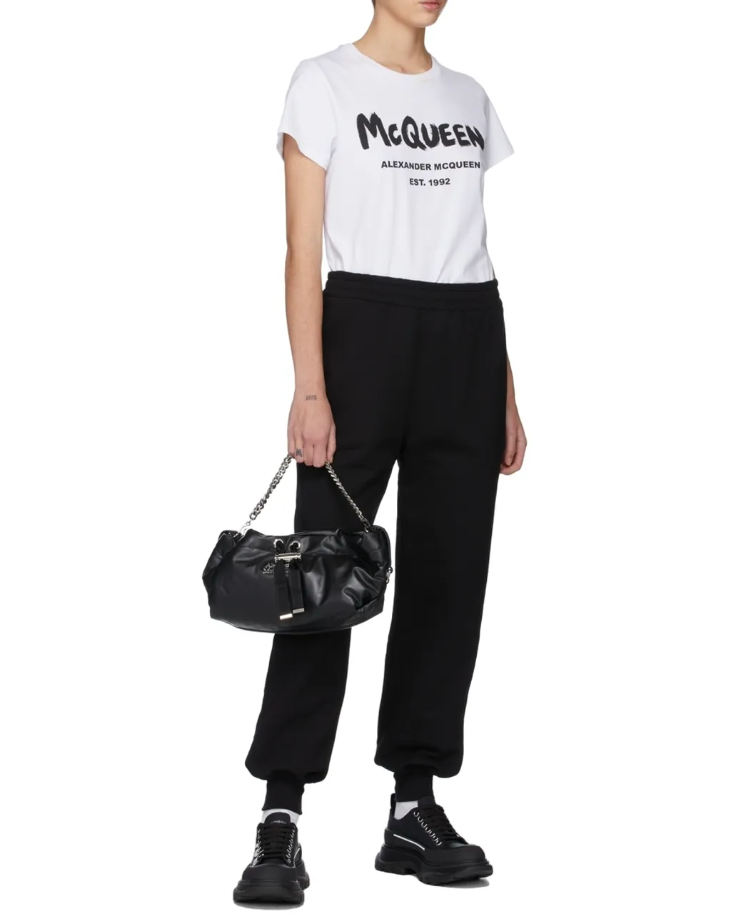 Logo Printed Jersey Joggers