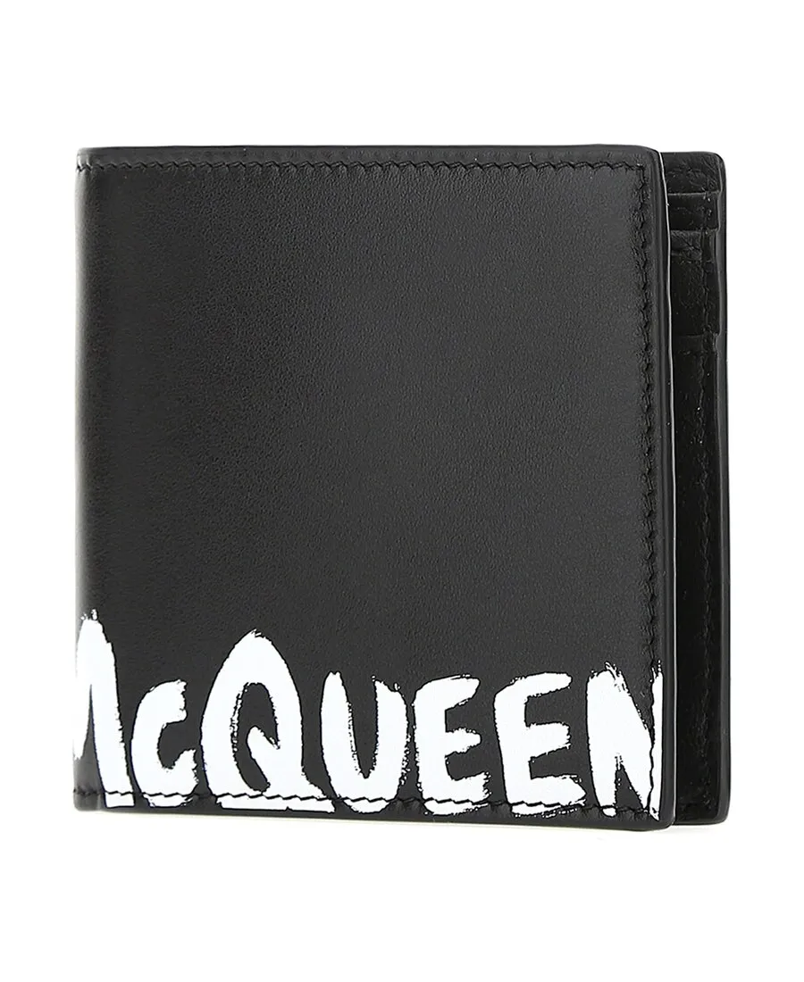 Logo Print Bi-Fold Wallet