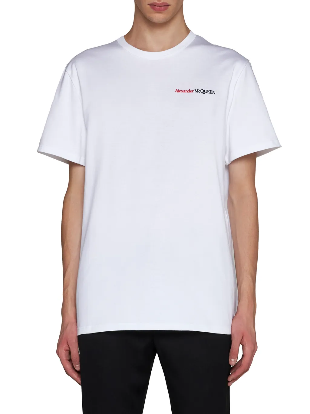 Logo Embroidered Crewneck T-Shirt
