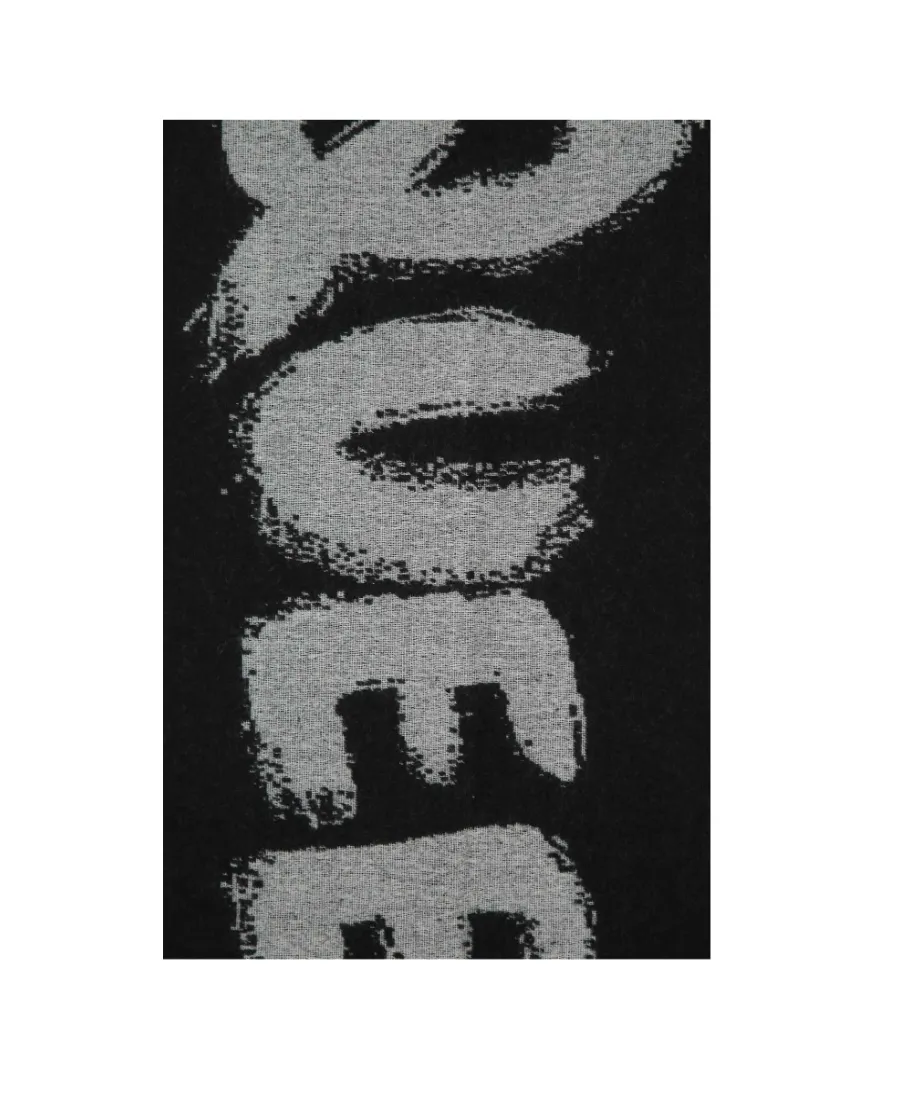 Graffiti Logo-Print Scarf