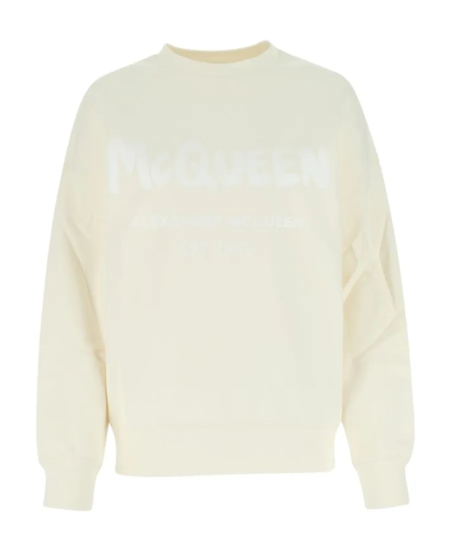 Logo Printed Crewneck Sweatshirt