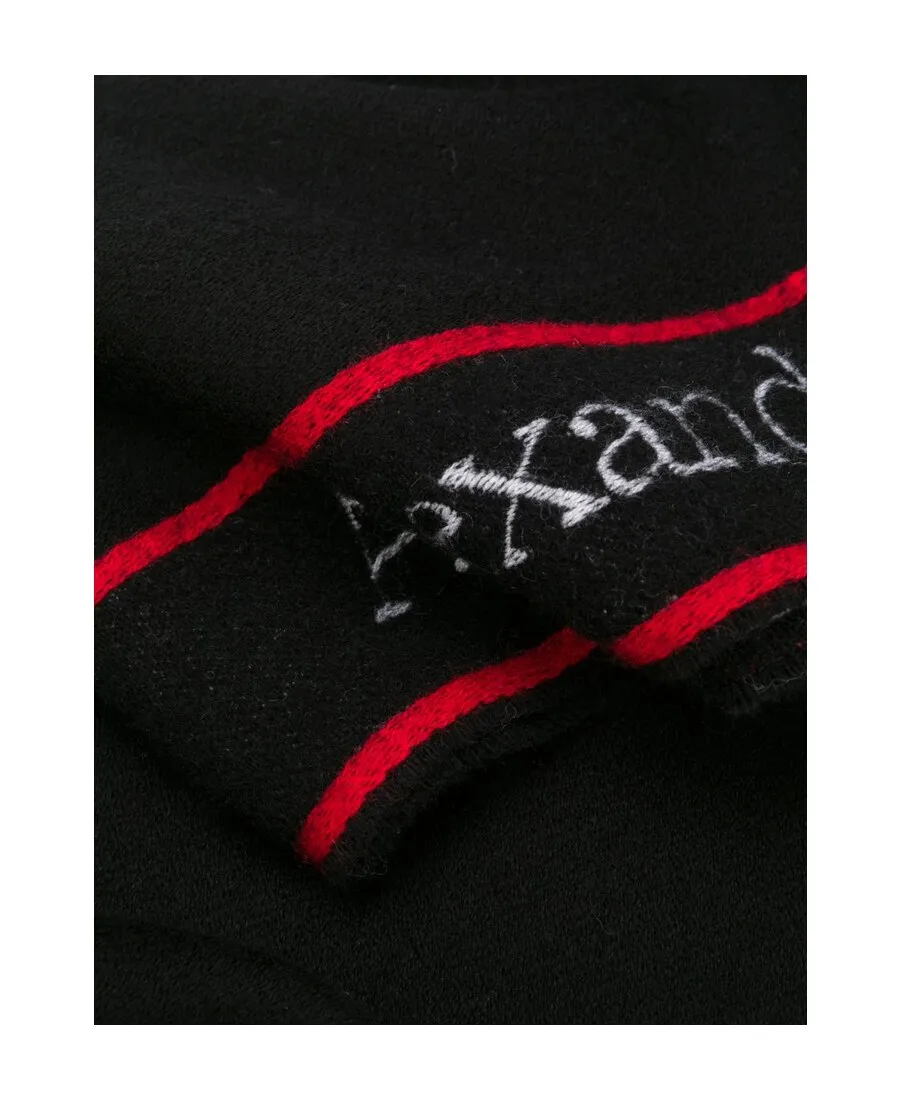 Logo Fringed Scarf