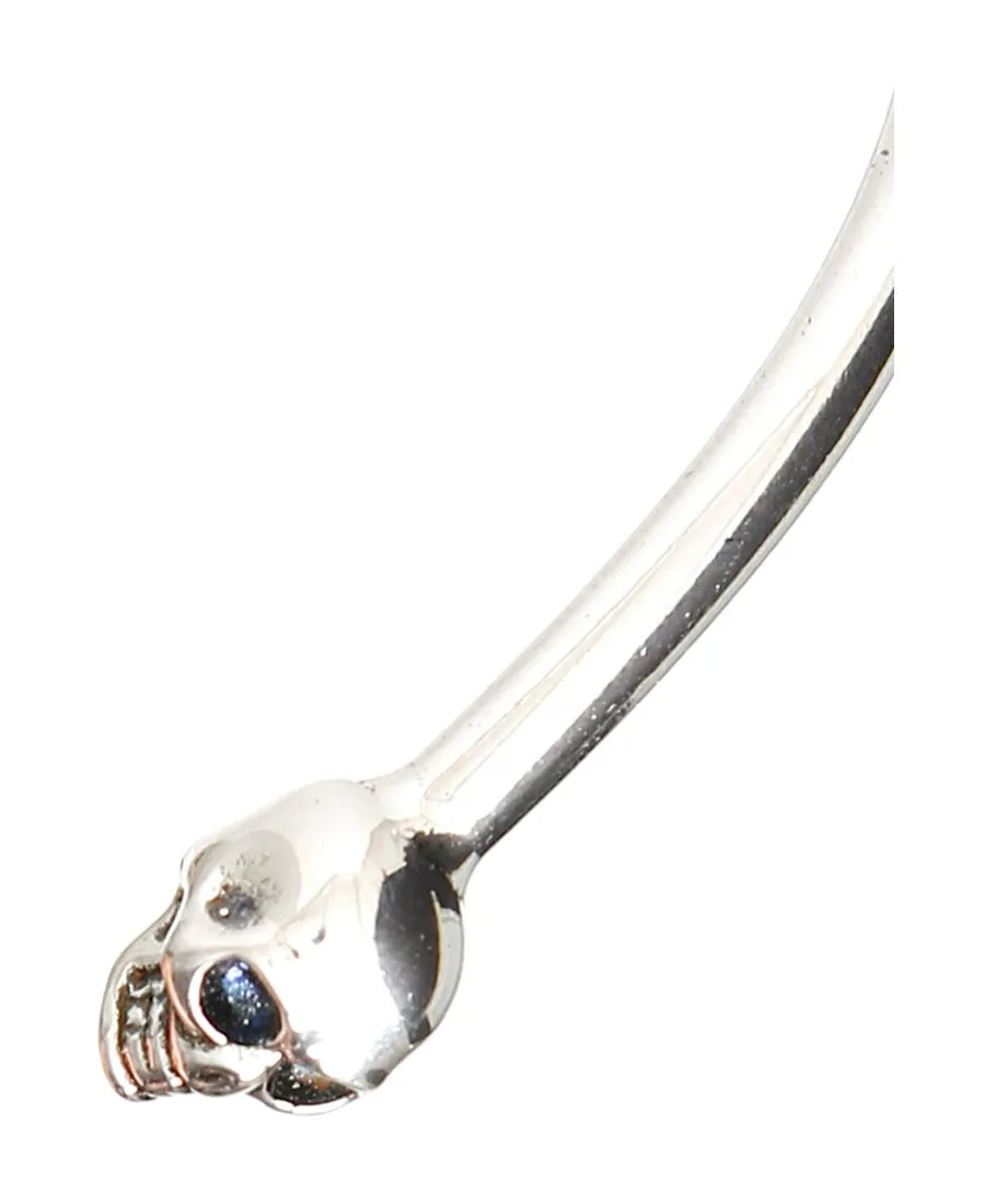 Twin Skull Slip-On Bracelet