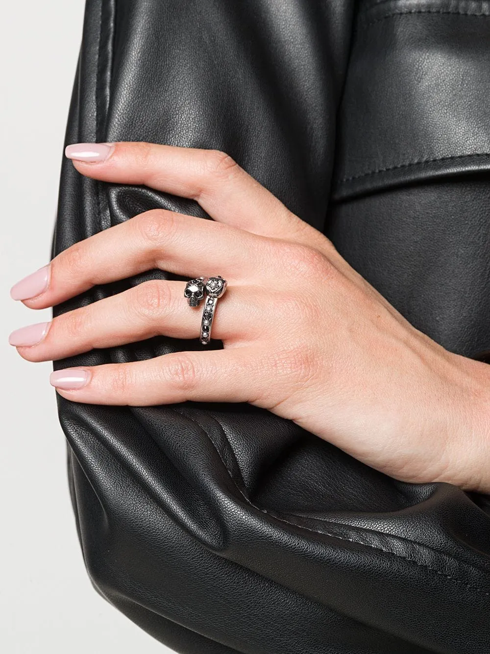 Wrap Around Skull Ring