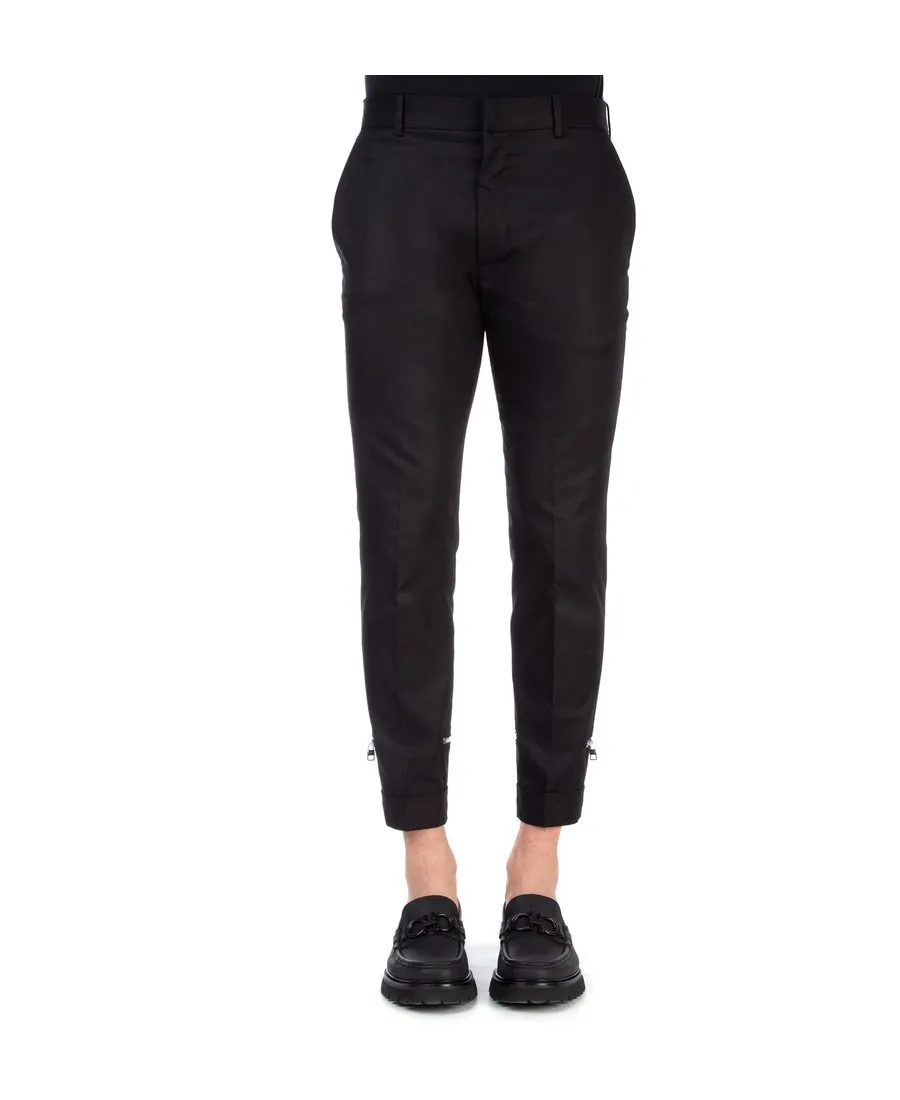 Zipper Casual Pants