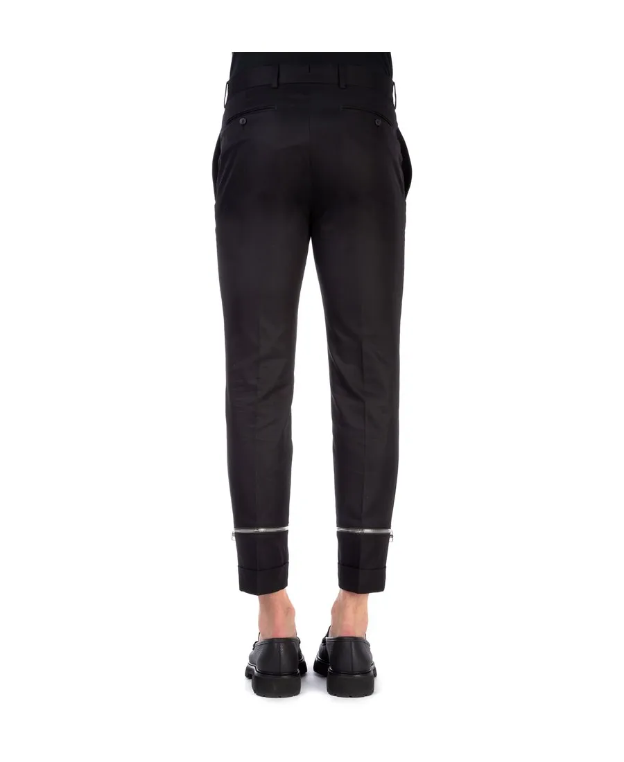Zipper Casual Pants