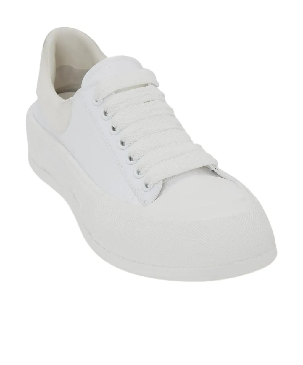 Deck Plimsoll Lace-Up Sneakers