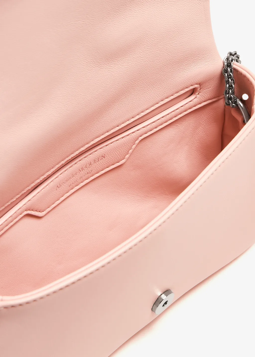Logo Plaque Chain-Link Shoulder Bag