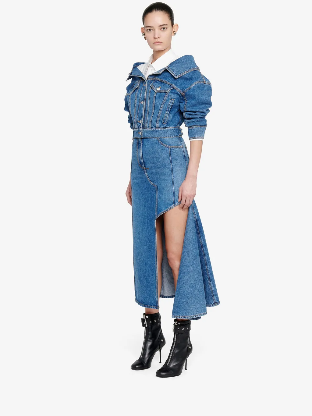 Cropped Denim Jacket